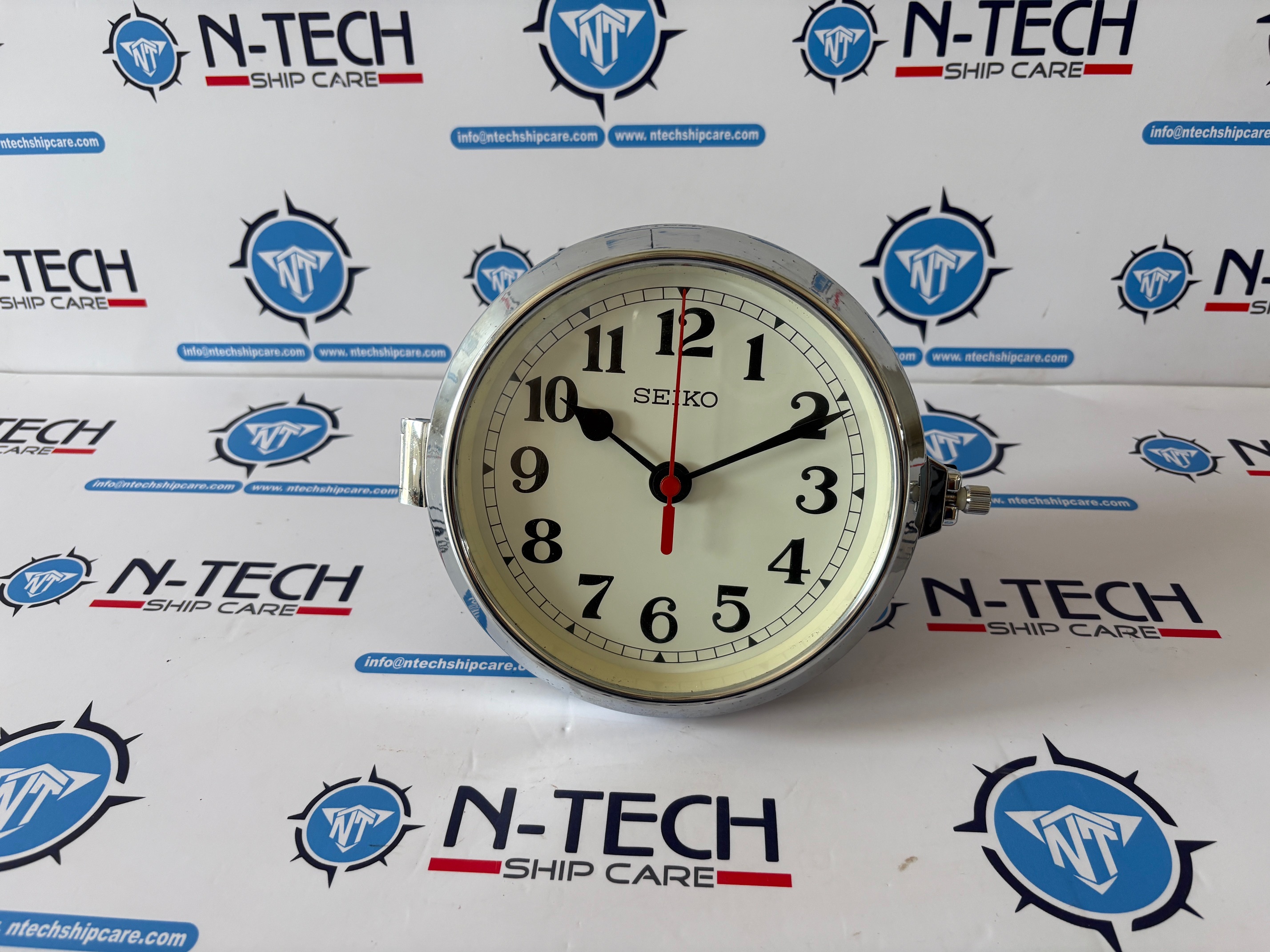 SEIKO Marine Secondary Clock MC-007 (M-132) – 24V DC Precision Shipboard Slave Clock