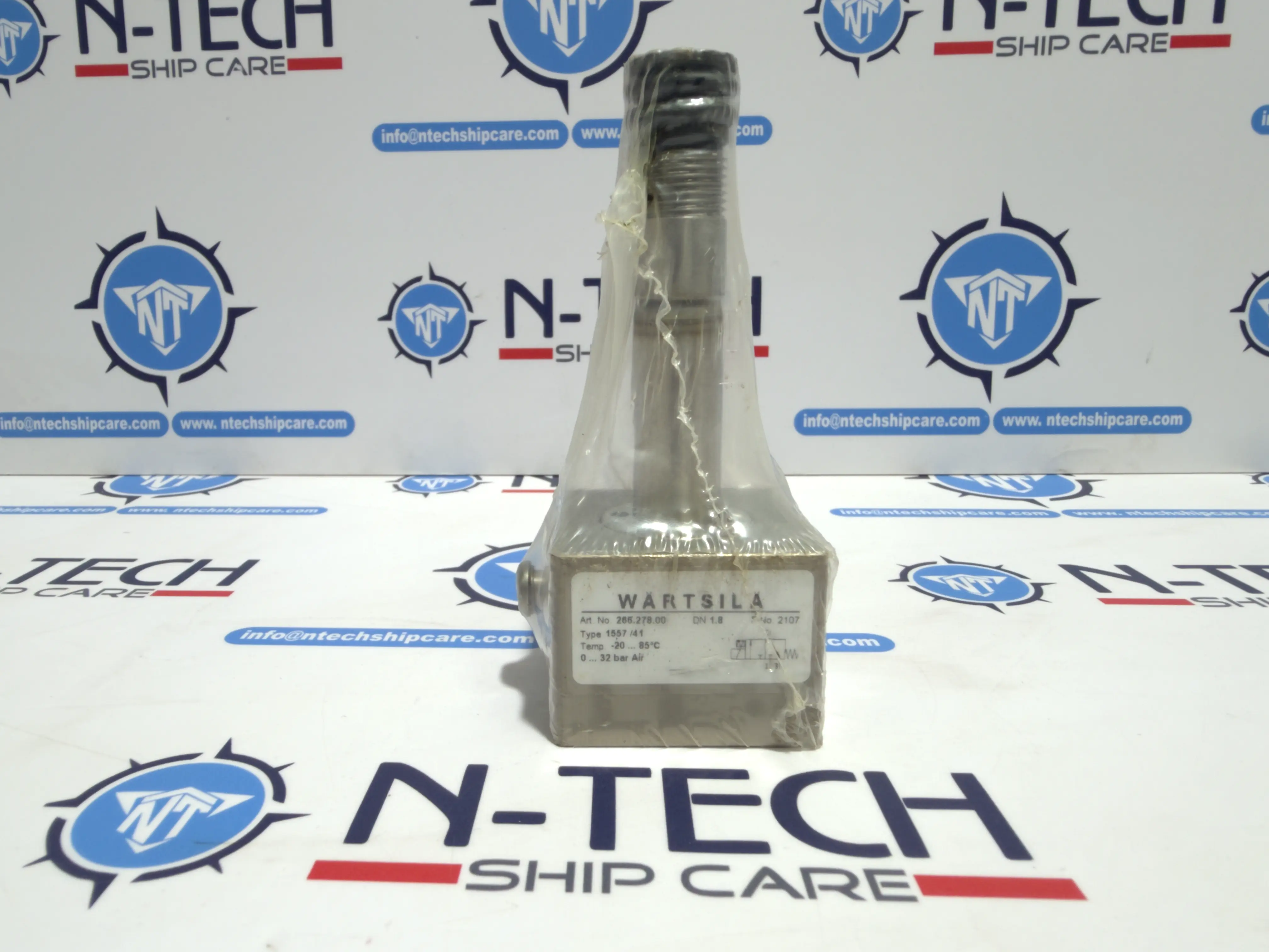 Wartsila Pneumatic Control Valve DN 1.8