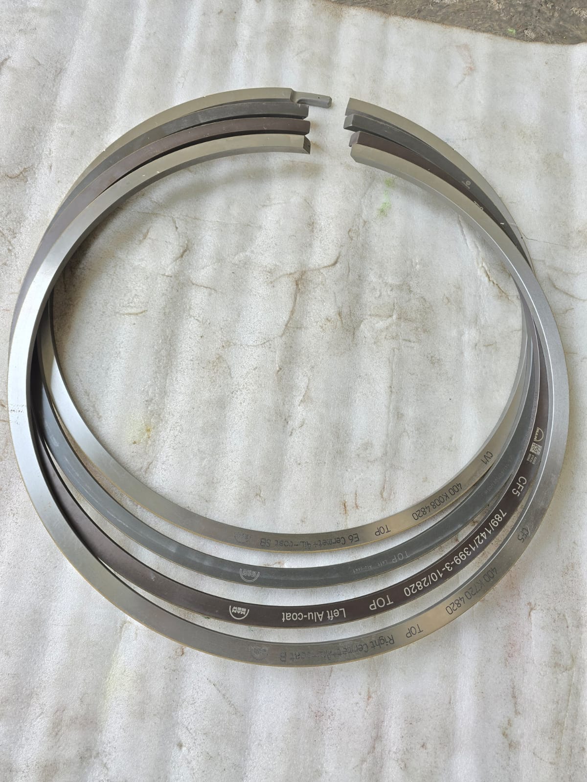 MAN B&W 50MC Piston Ring Set